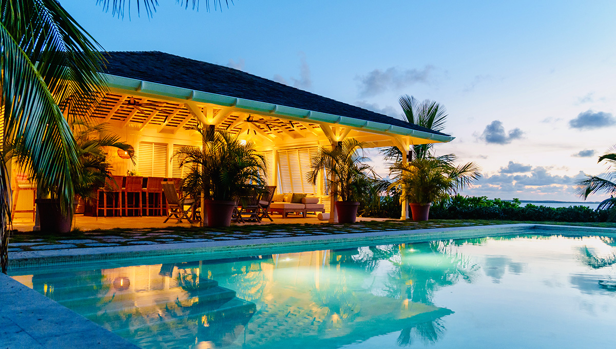 Luxury private villa rental holiday Bahamas