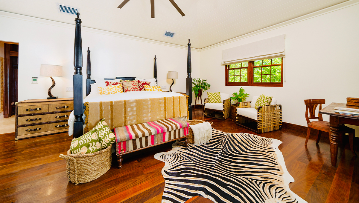 Luxury private villa rental vacation Bahamas master suite